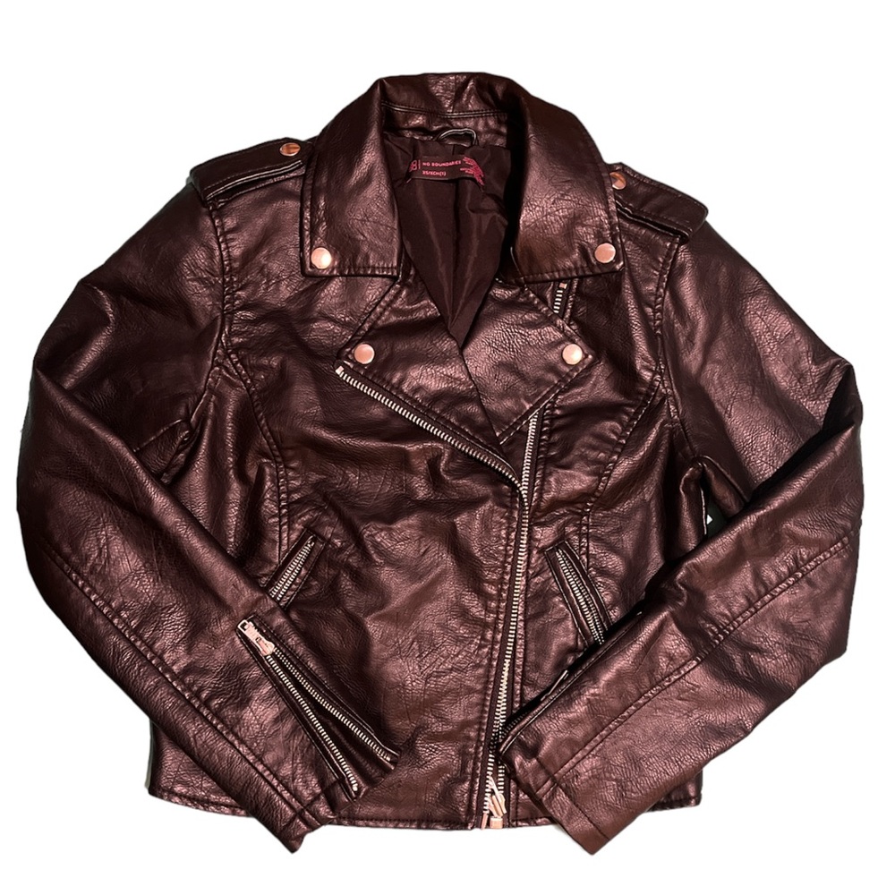Size XS No Boundaries Non-Leather Material Jacket